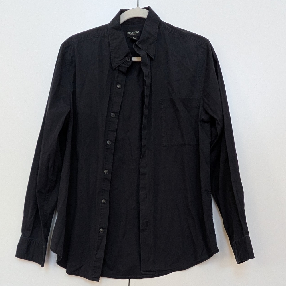 Men's Black Dress Shirt